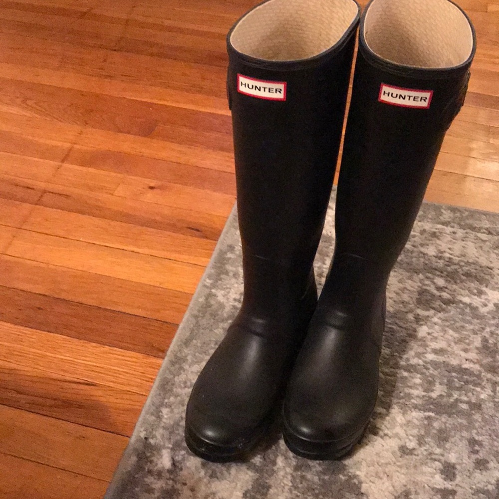 Hunter rain boots